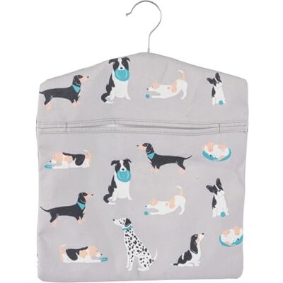 Beldray LA032005DFEU7 Dog Print Peg Bag – Hang on Line, Peg Organisation, Easy Hanging Hook for Storage, Holds up to 100 Peg Bags, Reusable, Indoor/Outdoor Use, Clothes Peg Bag, 33 x 30 cm Beldray LA032005DFEU7 Dog Print Peg Bag – Hang on Line, Peg Organisation, Easy Hanging Hook for Storage, Holds up to 100 Peg Bags, Reusable, Indoor/Outdoor Use, Clothes Peg Bag, 33 x 30 cm