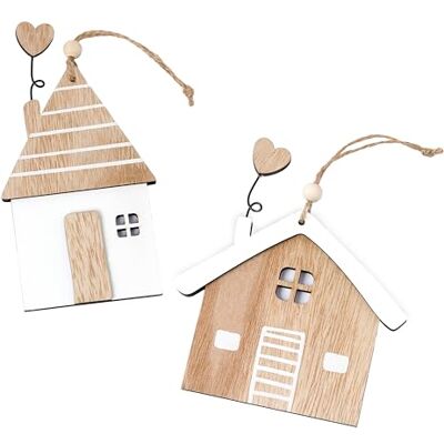 Mopec NW40 Set van 2 houten hangers in huis, bruin, 10 x 15,8 x 0,4 cm Mopec NW40 Set van 2 houten hangers in huis, bruin, 10 x 15,8 x 0,4 cm