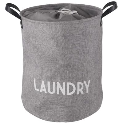 Gedy Minimale wasmand, 58 l, grijs Gedy Minimale wasmand, 58 l, grijs