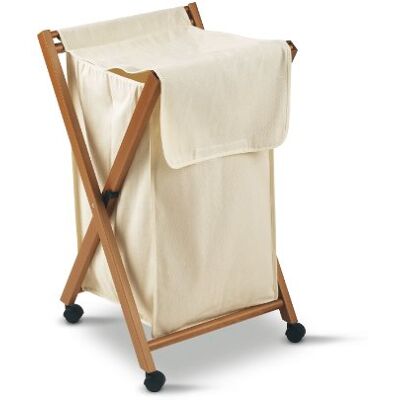 Arredamenti Italia Wasmand Banny, hout opvouwbaar afneembare tas kleur: kers AR-It il Cuore del Legno Arredamenti Italia Wasmand Banny, hout opvouwbaar afneembare tas kleur: kers AR-It il Cuore del Legno