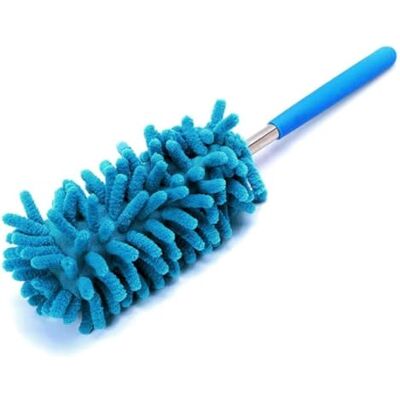 PARENCE .- Telescopische microvezelborstel Uitschuifbare stofdoek voor droge en natte reiniging Verstelbare lengte van 25 cm tot 75 cm PARENCE .- Telescopische microvezelborstel Uitschuifbare stofdoek voor droge en natte reiniging Verstelbare lengte van 25 cm tot 75 cm