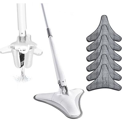 JOYBOS Handmatige extrusiemop met 6 doeken JOYBOS Handmatige extrusiemop met 6 doeken