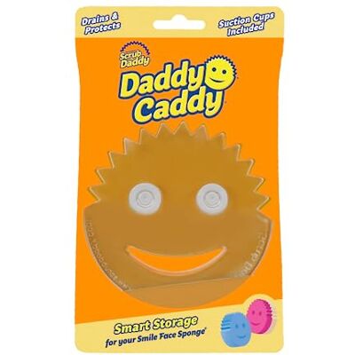 Scrub Daddy Sponshouder met Zuignappen Ruimtebesparende Keuken Organizer voor Sneldrogende Schuursponsjes Handige Afwashulp voor Keuken, Sponshouder onder de gootsteen Scrub Daddy Sponshouder met Zuignappen Ruimtebesparende Keuken Organizer voor Sneldrogende Schuursponsjes Handige Afwashulp voor Keuken, Sponshouder onder de gootsteen