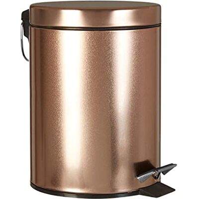 Premier Huishoudelijke Kicthen Bin, PP Polypropyleen, Tin, Rose Goud, One Size Premier Huishoudelijke Kicthen Bin, PP Polypropyleen, Tin, Rose Goud, One Size