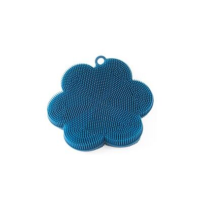 Fox Run Siliconen Soft Scrub Navy, 4.4" x 4.7" x 0.6 Fox Run Siliconen Soft Scrub Navy, 4.4" x 4.7" x 0.6