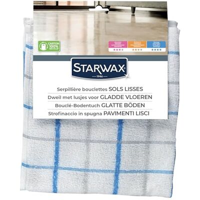 STARWAX Borstel voor gladde vloeren, kleurloos, eenheidsmaat STARWAX Borstel voor gladde vloeren, kleurloos, eenheidsmaat