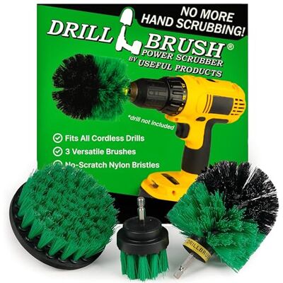 Drillbrush Allesomvattende badkameroppervlakken douche, bad en tegel Power Scrubber borstel reinigingsset Drillbrush Allesomvattende badkameroppervlakken douche, bad en tegel Power Scrubber borstel reinigingsset