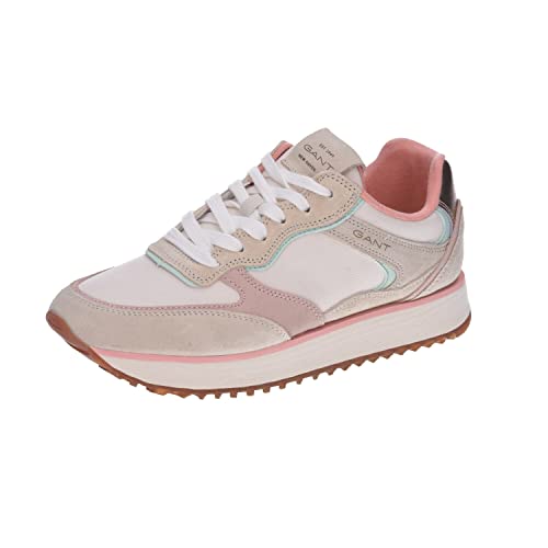 GANT Bevinda sneakers voor dames, Multi Beige, 41 EU