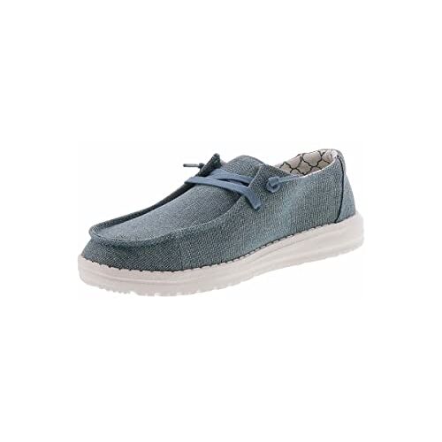 Hey Dude Scarpe Donna Heydude Wendy Sparkling Blue Stone 41