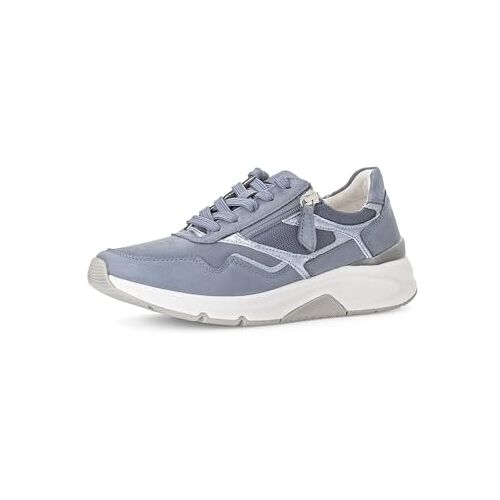 Gabor Lage sneakers voor dames, veterschoenen, plateauzool, straatschoenen, sportschoenen, heaven combi, 37,5 EU / 4,5 UK