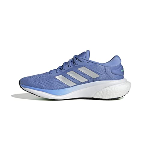 adidas Supernova 2 W Hardloopschoenen dames,Blue Fusion Silver Met Pulse Mint,36 EU