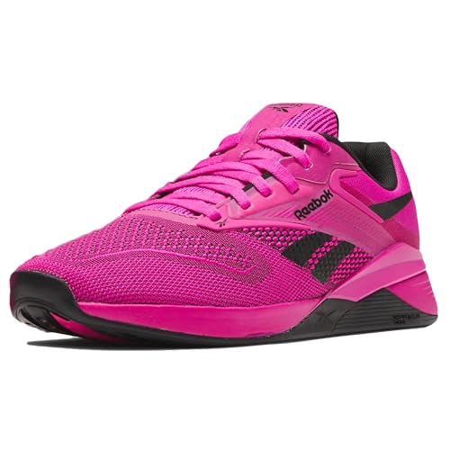 Reebok Dames Nano X4 Sneaker, LASPIN/Zwart/LASPIN, 8 UK, Laspin Zwarte Laspin, 42 EU