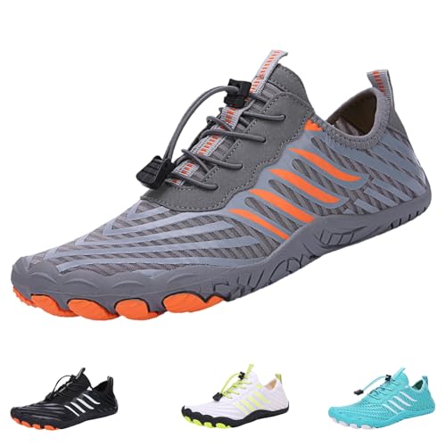 YImoomus Blotevoetenschoenen voor dames, zomer, blotevoetenschoenen voor heren, surfschoenen, waterschoenen, ademend, blote voeten schoenen, antislip fitnessschoenen, G, 39 EU