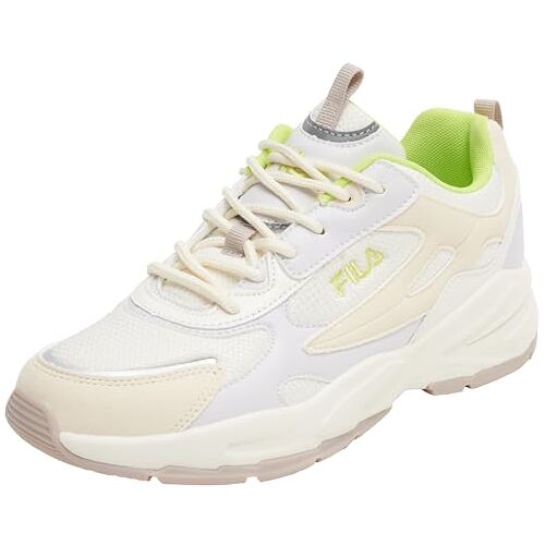 FILA Novarra Wmn sneakers voor dames, marshmallow-acid lime, 40 EU, marshmallow acid limoen, 40 EU