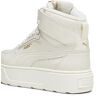 PUMA Karmen Rebelle Mid WTR Sneaker voor dames, Alpine Sneeuw Alpine Sneeuw  Goud, 38 EU