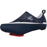 SDEQA Heren Dames Fietsschoenen Indoor Peloton Racefiets Schoenen Compatibel Met Peloton SPD ARC Look Delta Cleats Bike Shoes,Blauw,43 EU