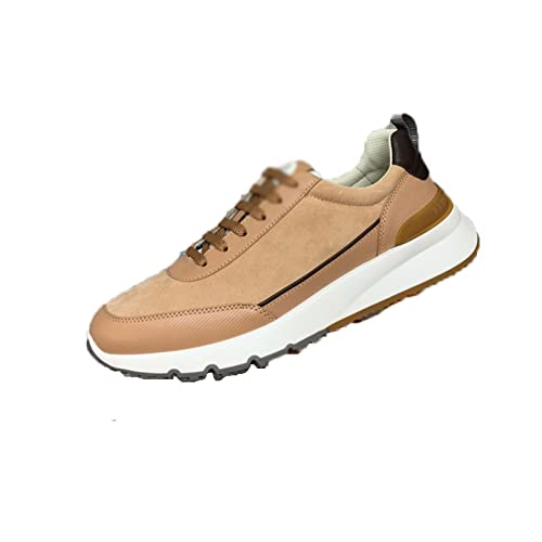 VIPAVA Herensneakers Men's Leather Sneakers Men's Shoes Men's Sneakers Sneakers Men's (Size : L)