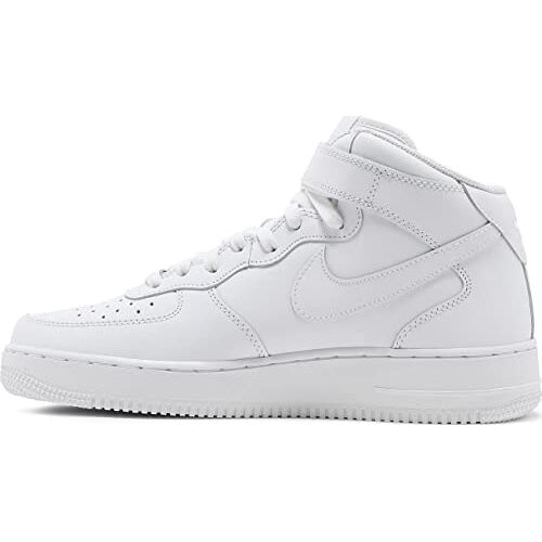 Nike Air Force 1 Mid '07 Herensneakers, wit 111, 43 EU