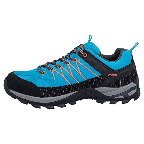 CMP Rigel Low Trekking Shoe Wp heren Trekking- en wandelschoenen, Reef Flame, 39 EU