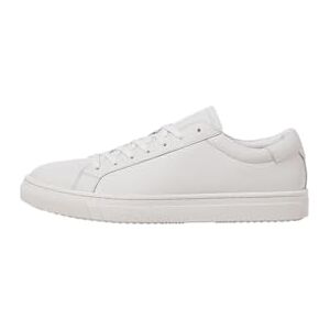 JACK & JONES Jfwradcliffe Leather Noos Sneakers voor heren, wit, 41 EU JACK & JONES Jfwradcliffe Leather Noos Sneakers voor heren, wit, 41 EU