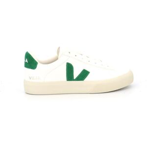 Veja V-10 Sneakers voor dames, Extra Wit/Emeraude, 38 EU Veja V-10 Sneakers voor dames, Extra Wit/Emeraude, 38 EU
