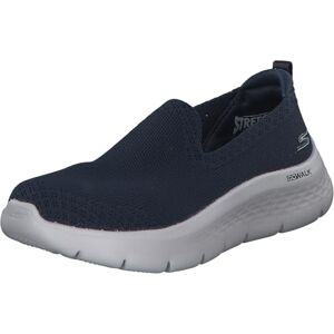 Skechers Dames Go Walk Flex Bright Summer Sneaker, Navy Textiel Trim, 43 EU Skechers Dames Go Walk Flex Bright Summer Sneaker, Navy Textiel Trim, 43 EU