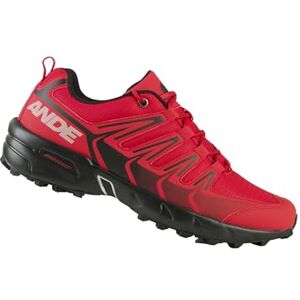 Ande New Tour Evo trekkingschoenen voor volwassenen, uniseks, 41 EU, Rood Zwart, 41 EU Ande New Tour Evo trekkingschoenen voor volwassenen, uniseks, 41 EU, Rood Zwart, 41 EU