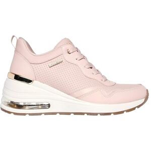 Skechers Dames miljoenen warme lucht, Blush Duraleather lederen bekleding, 41 EU Skechers Dames miljoenen warme lucht, Blush Duraleather lederen bekleding, 41 EU