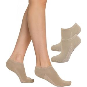 Nur Die Damessneakers, beige-grijs, 35-38 EU Nur Die Damessneakers, beige-grijs, 35-38 EU