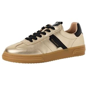 Tamaris Low-Top sneakers voor dames, lage schoenen, uitneembaar voetbed, comfortabele voering, goud (lichtgoud), 38 EU Tamaris Low-Top sneakers voor dames, lage schoenen, uitneembaar voetbed, comfortabele voering, goud (lichtgoud), 38 EU