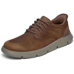 Skechers Garza DuranSneaker voor heren, Donkerbruin synthetisch leer, 41 EU Skechers Garza DuranSneaker voor heren, Donkerbruin synthetisch leer, 41 EU