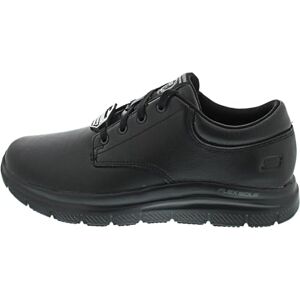 Skechers Heren Flex Advantage Sr Fourche Uniform jurk schoen, Zwart leder, 46 EU Skechers Heren Flex Advantage Sr Fourche Uniform jurk schoen, Zwart leder, 46 EU