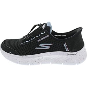 Skechers Dames Go Walk Flex Clear CreekSneaker, Zwart Textiel Mauve Trim, 42 EU Skechers Dames Go Walk Flex Clear CreekSneaker, Zwart Textiel Mauve Trim, 42 EU