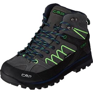 CMP Heren Moon Mid Trekking Wp Walking Shoe, Grey-Verde Fluo, 39 EU CMP Heren Moon Mid Trekking Wp Walking Shoe, Grey-Verde Fluo, 39 EU