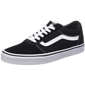 Vans Sneaker Ward Canvas heren Low-Top Trainers , zwart Suede Canvas Black White Car , 49 EU Vans Sneaker Ward Canvas heren Low-Top Trainers , zwart Suede Canvas Black White Car , 49 EU