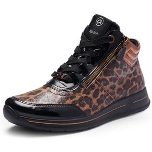 ARA Osaka 2.0 sneakers voor dames, zwart, mokka, 35 EU breed, Zwart Nuts Mokka, 35 EU Breed ARA Osaka 2.0 sneakers voor dames, zwart, mokka, 35 EU breed, Zwart Nuts Mokka, 35 EU Breed