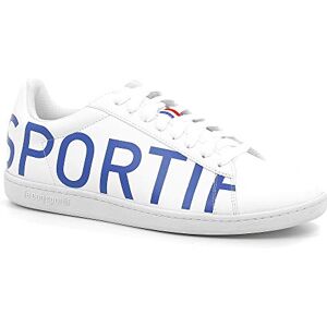 Le Coq Sportif Uniseks Courtset sneakers, Wit Optical White Cobalt Optical White Cobalt, 40 EU Le Coq Sportif Uniseks Courtset sneakers, Wit Optical White Cobalt Optical White Cobalt, 40 EU