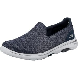Skechers Dames Wandelschoen Navy/White - Walking Sneaker Skechers Dames Wandelschoen Navy/White - Walking Sneaker