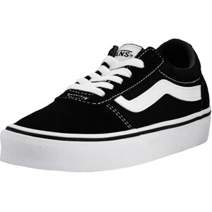 Vans Sneaker Ward Canvas dames Low-Top Trainers , Zwart Suede Canvas Zwart Wit Iju , 42.5 EU Vans Sneaker Ward Canvas dames Low-Top Trainers , Zwart Suede Canvas Zwart Wit Iju , 42.5 EU
