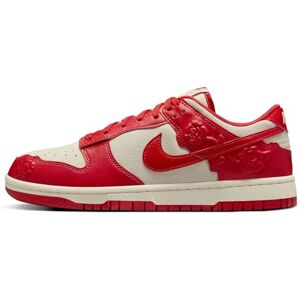 NIKE Dunk Low Sneakers voor dames, Coconut Milk University Red Pale Ivoor, 38.5 EU NIKE Dunk Low Sneakers voor dames, Coconut Milk University Red Pale Ivoor, 38.5 EU