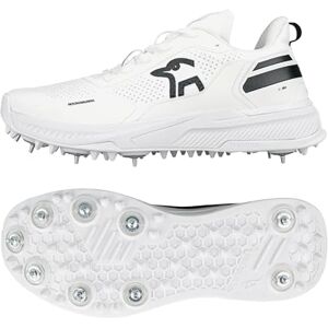 KOOKABURRA KC Players Spike Cricket Schoen Wit/Zwart 10 KOOKABURRA KC Players Spike Cricket Schoen Wit/Zwart 10