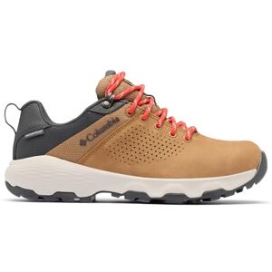 Columbia Newton Nimble Leather wandelschoenen voor dames, lage taille, elandrood, klaprozen, maat 37,5 Columbia Newton Nimble Leather wandelschoenen voor dames, lage taille, elandrood, klaprozen, maat 37,5