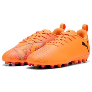 PUMA Unisex Kid's Future 8 Play Mg Jr Voetbalschoen, Heat Fire Zwart Ravish, 36 EU PUMA Unisex Kid's Future 8 Play Mg Jr Voetbalschoen, Heat Fire Zwart Ravish, 36 EU