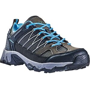 Black Crevice Damen Low-Cut Trekkingschoenen waterdichte outdoor-schoenen - Zwart/Groen/Blauw Black Crevice Damen Low-Cut Trekkingschoenen waterdichte outdoor-schoenen - Zwart/Groen/Blauw