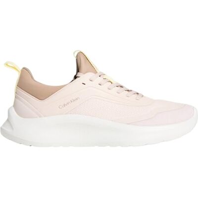 Calvin Dames Light Eva Run Sok Mesh Lycra HW0HW03023 Low Top, Roze (Whisper Roze/Limonade/Zilver Mink), 7 Calvin Dames Light Eva Run Sok Mesh Lycra HW0HW03023 Low Top, Roze (Whisper Roze/Limonade/Zilver Mink), 7