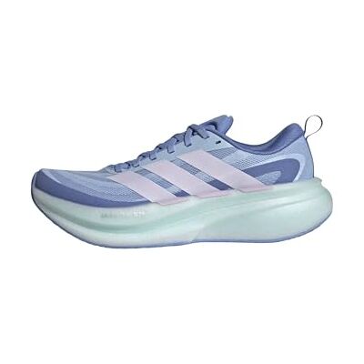 adidas dames SUPERNOVA GLIDE RUNNING SHOES, glow blue/ice lavender/blue fusion, 38 EU adidas dames SUPERNOVA GLIDE RUNNING SHOES, glow blue/ice lavender/blue fusion, 38 EU