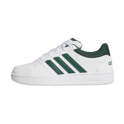 adidas heren Hoops Classic Shoes, Ftwr White/Collegiate Green/Ftwr White, 39 1/3 EU adidas heren Hoops Classic Shoes, Ftwr White/Collegiate Green/Ftwr White, 39 1/3 EU
