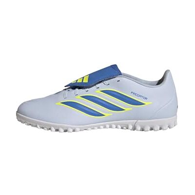 adidas uniseks-volwassene PREDATOR CLUB Fold-Over Tongue Turf Football Shoes, Crystal Sky/ray blue/team solar yellow 2, 43 1/3 EU adidas uniseks-volwassene PREDATOR CLUB Fold-Over Tongue Turf Football Shoes, Crystal Sky/ray blue/team solar yellow 2, 43 1/3 EU
