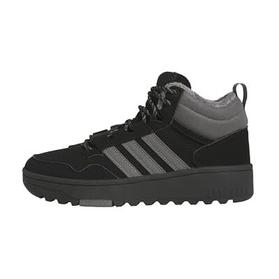 adidas uniseks-kind Hoops 4.0 Mid J Shoes, Core Black/Grey Four/Core Black, 40 EU adidas uniseks-kind Hoops 4.0 Mid J Shoes, Core Black/Grey Four/Core Black, 40 EU