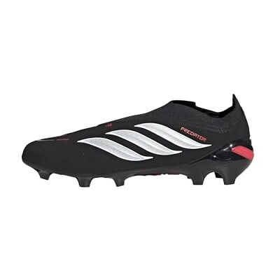adidas uniseks-volwassene Predator League Laceless Firm Ground Football Boots Shoes, Core Black/Ftwr White/Lucid Red, 38 EU adidas uniseks-volwassene Predator League Laceless Firm Ground Football Boots Shoes, Core Black/Ftwr White/Lucid Red, 38 EU